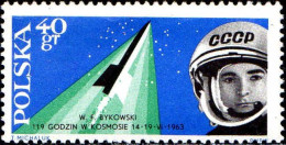 Pologne Poste N** Yv:1281 Mi:1415 Bikovski & Vostok V - Unused Stamps