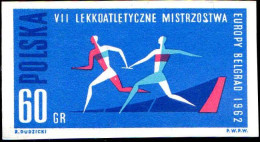 Pologne Poste N* Yv:1199A Mi:1339B Course De Relais (sans Gomme) - Unused Stamps
