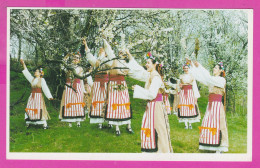 311415 / Bulgaria - Sofia - Student Folklore Ensemble "Zornitsa" Folk Costume  Young Girls Photo Alexander Borisov PC - Trachten