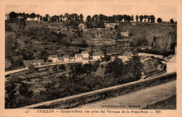 N°3805 W -cpa Avallon -Cousin Le Pont- - Avallon