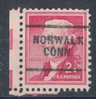 USA - Timbre Préoblitéré - Norwalk Conn - Préoblitérés