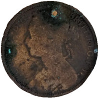 GB Royaume-Uni Bronze /couleur Brun/ 1 Penny 1881 - Verzamelingen