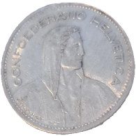 CH Suisse Série Commune 5 Francs 1954 - Otros & Sin Clasificación