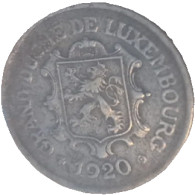 LU Luxembourg Série Commune 25 Centimes 1920 - Luxembourg