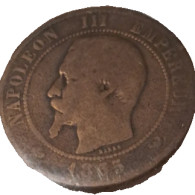 FR France Série Commune 10 Centimes 1855 - Collezioni