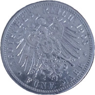 EMP Allemand (Empire) Série Commune 5 Mark 1903 - Colecciones