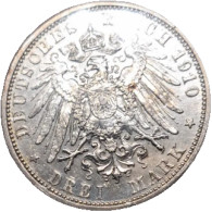 EMP Allemand (Empire) Série Commune 3 Mark 1910 - Sammlungen