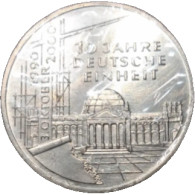 DE Allemagne 10ème Anniversaire - Unité Allemande 10 Mark 2000 - Verzamelingen