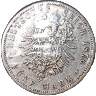 EMP Allemand (Empire) Série Commune 5 Mark 1876 - Collezioni