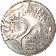 DE Allemagne XXe Jeux Olympiques D'été, Munich 1972 - Stade 10 Mark 1972 - Collections