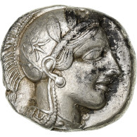 Attique, Tétradrachme, Ca. 454-404 BC, Athènes, Argent, TTB+, SNG-Cop:31 - Griegas