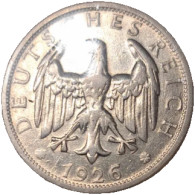 DE Allemagne Série Commune 2 Reichsmark 1926 - Verzamelingen