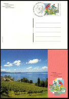Suisse Entier-P Obl (2001CP6) Lac De Constance (TB Cachet à Date) Fdc 9.5.2001 - Interi Postali