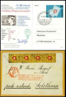 Suisse Entier-P Obl (1990CP8) Timbre Poste Rayon II (TB Cachet à Date) Freiballon Urania - Enteros Postales