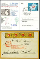 Suisse Entier-P Obl (1990CP8) Timbre Poste Rayon II (TB Cachet à Date) Freiballon Urania - Postwaardestukken