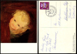 Suisse CP Obl (0050 Yv: 687 2,50 Euro M.Spöll Gottes Söhnlein (TB Cachet à Date Tag Dere Briefmarke Thun) - Schilderijen