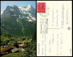 Suisse CP Obl (0014 Yv: 882 0,25 Euro Gindelwald Mit Eiger Nr.16842 (TB Cachet Rond) - Other & Unclassified