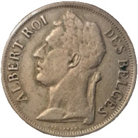 CD Congo Belge Légende En Français - 'ALBERT ROI DES BELGES' 1 Franc 1926 - Botswana