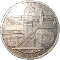 DE Allemagne 100ème Anniversaire Du Métro De Berlin 10 Euros 2002 - Collections
