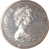 CA Canada 100e Anniversaire - Accession De La Colombie-Britannique 1 Dollar 1971 - Botswana