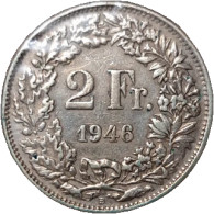 CH Suisse Série Commune 2 Francs 1946 - Andere & Zonder Classificatie