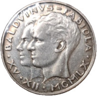 BE Belgique Mariage Du Roi Baudouin Et Doña Fabiola De Mora Et Aragon 50 Francs 1960 - Collections