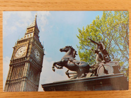 ANGLETERRE - London -Big Ben And Boadicea Statue - Autres & Non Classés
