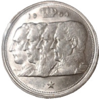 BE Belgique Légende En Française - 'BELGIQUE' 100 Francs 1954 - Collections