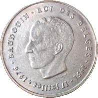 BE Belgique 25ème Anniversaire - Règne Du Roi Baudouin I /DES BELGES/ 250 Francs 1976 - Verzamelingen