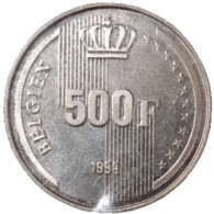 BE Belgique 60ème Anniversaire - Naissance Du Roi Baudouin /BELGIQUE/ 500 Francs 1990 - Colecciones