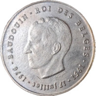 BE Belgique 25ème Anniversaire - Règne Du Roi Baudouin I /DES BELGES/ 250 Francs 1976 - Colecciones