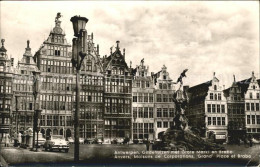 72408970 Antwerpen Anvers Gildehuizen Met Grote Markt Grand Place Et Brabo Antwe - Antwerpen