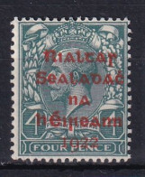 Ireland: 1922   KGV OVPT    SG6b    4d  [red Overprint]   MH - Unused Stamps