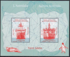 2022 1129 TAAF The Astrolab And The Aurora Australis MNH - Ungebraucht