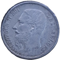 BE Belgique Série Commune 5 Francs 1873 - Collections