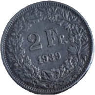 CH Suisse Série Commune 2 Francs 1939 - Other & Unclassified