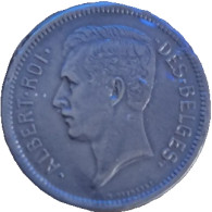 BE Belgique Légende En Français - 'ALBERT ROI DES BELGES' 5 Francs 1930 - Verzamelingen