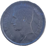 BE Belgique Légende En Français - 'ALBERT ROI DES BELGES' 5 Francs 1933 - Sammlungen