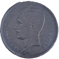 BE Belgique Légende En Néerlandais - 'ALBERT KONING DER BELGEN' 5 Francs 1933 - Colecciones