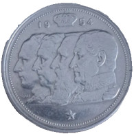 BE Belgique Légende En Française - 'BELGIQUE' 100 Francs 1954 - Collezioni