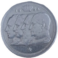 BE Belgique Légende En Française - 'BELGIQUE' 100 Francs 1954 - Verzamelingen