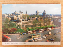 ANGLETERRE - London - The Tower Of London Land And  Tower Bridge - Tower Of London