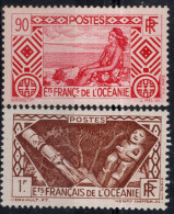 OCEANIE  Timbres-Poste N°106* & 107* Neufs Charnières TB Cote : 2€00 - Ongebruikt