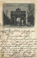 Gruss Aus München - Litho - München