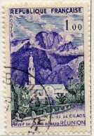 France Poste Obl Yv:1241 Mi:1289 Eglise De Cilaos (TB Cachet Rond) - Used Stamps