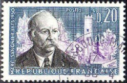 France Poste Obl Yv:1271 Mi:1324 Marc Sangnier (TB Cachet Rond) - Used Stamps