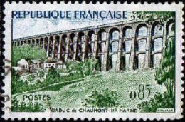 France Poste Obl Yv:1240 Mi:1288 Viaduc De Chaumont-Hte Marne (cachet Rond) - Usati