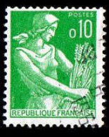France Poste Obl Yv:1231 Mi:1275 Moisonneuse (Obli. Ordinaire) - Oblitérés