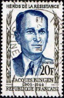 France Poste Obl Yv:1160 Mi:1196 Jacques Bingen (TB Cachet Rond) - Used Stamps