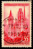 France Poste Obl Yv:1129 Mi:1164 Cathédrale De Rouen (TB Cachet Rond) - Gebruikt